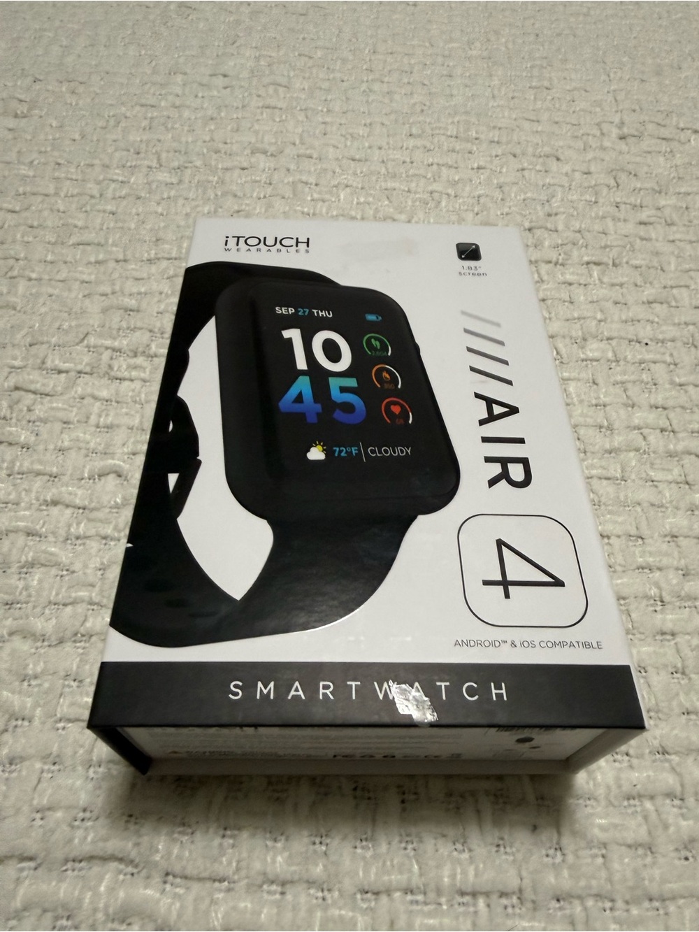 iTouch Wearables Air 4 Smartwatch
Brand new with box
Never used